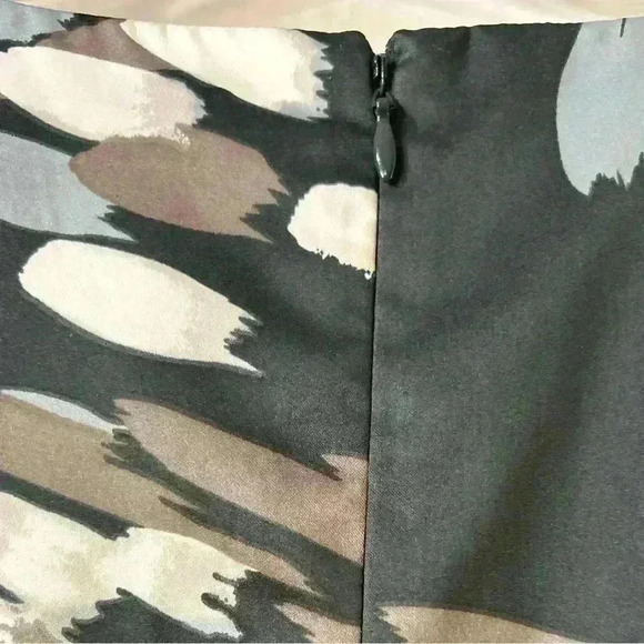 Banana Republic Women's Cap-Sleeve Sheath Dress Abstract Print - Size 6 - Picture 4 of 8